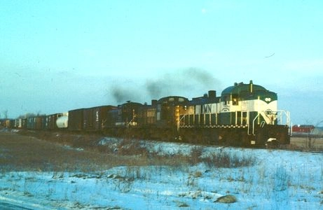 MIGN train at Pierson, MI